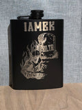 Custom Laser Engraved Flask