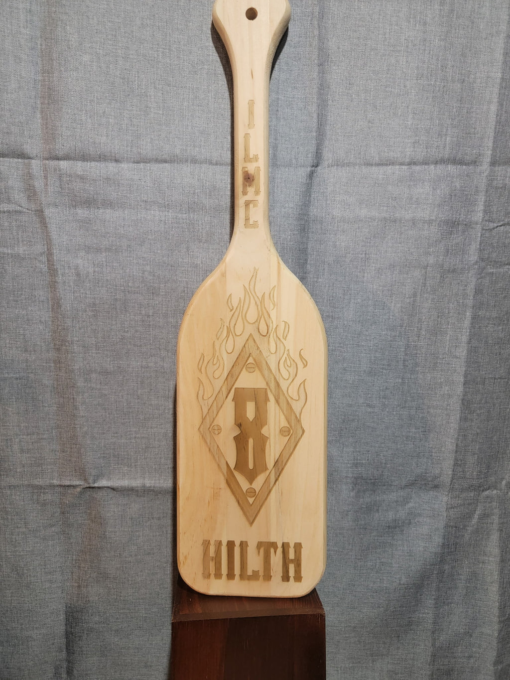 Customized Solid Pine Wood Paddle