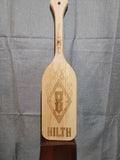 Customized Solid Pine Wood Paddle